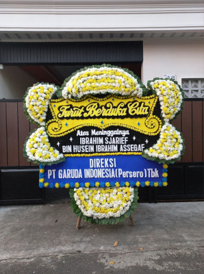 Papan Bunga Duka di Karang Kidul